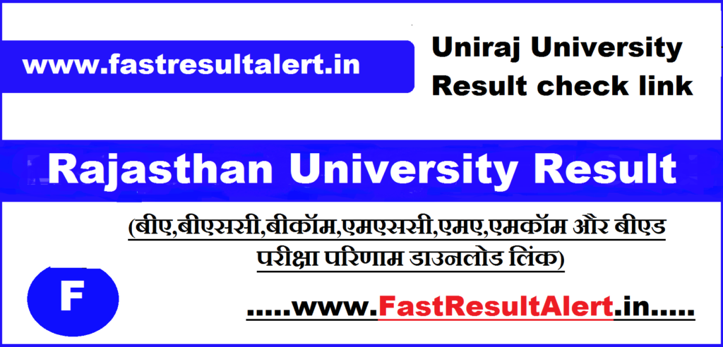 Rajasthan University Result 2022