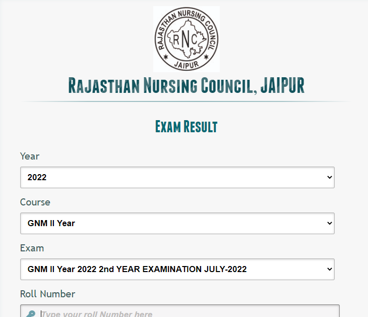 Rajasthan GNM 2nd Result 2023