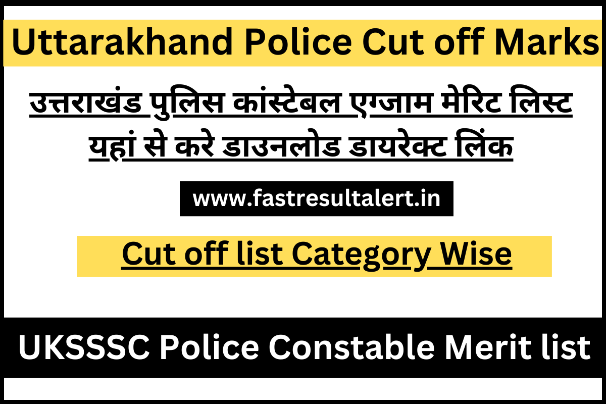 Uttarakhand Police Cut off 2023