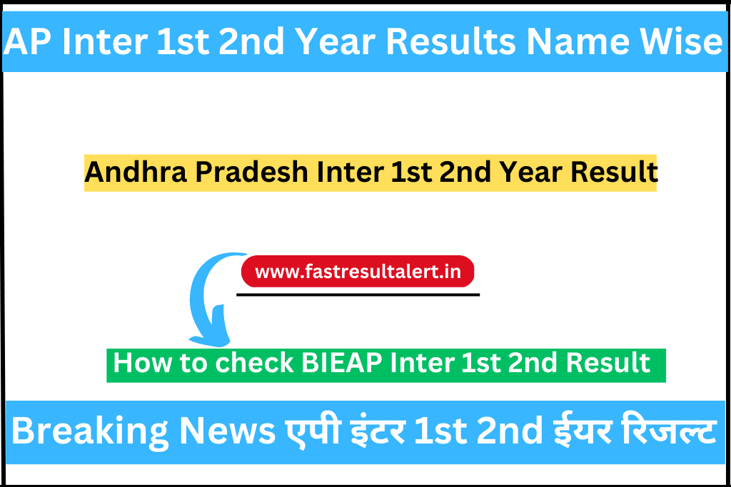 AP Inter 1st 2nd Year Results 2023