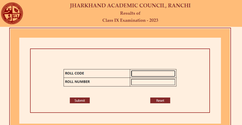 Jharkhand Board Class 9 Result 2023